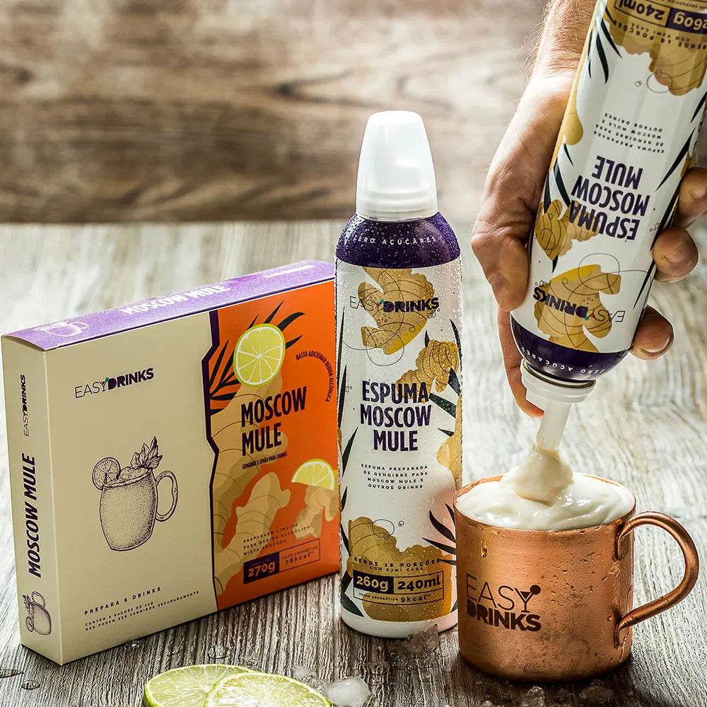 Spray Espuma Gengibre ZERO - Moscow Mule ZERO