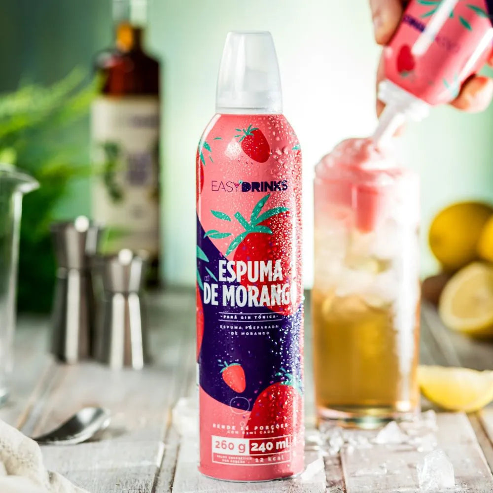 Spray Espuma Morango